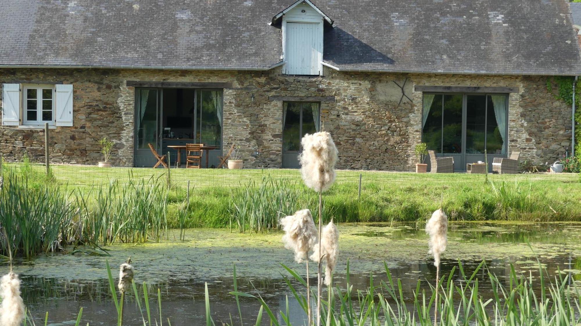 Bed and Breakfast La Petite Lande Ménil Exterior foto