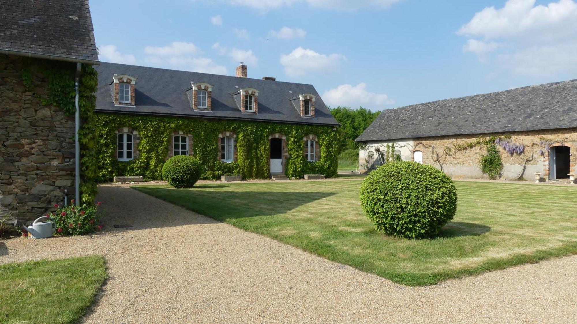 Bed and Breakfast La Petite Lande Ménil Exterior foto