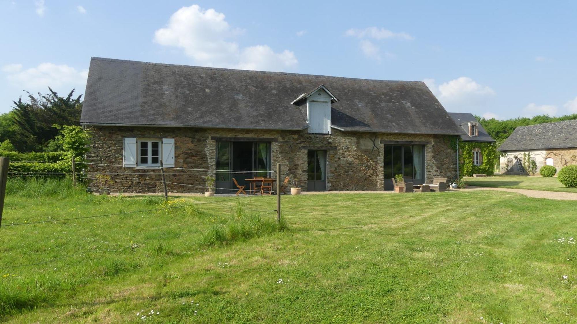 Bed and Breakfast La Petite Lande Ménil Exterior foto