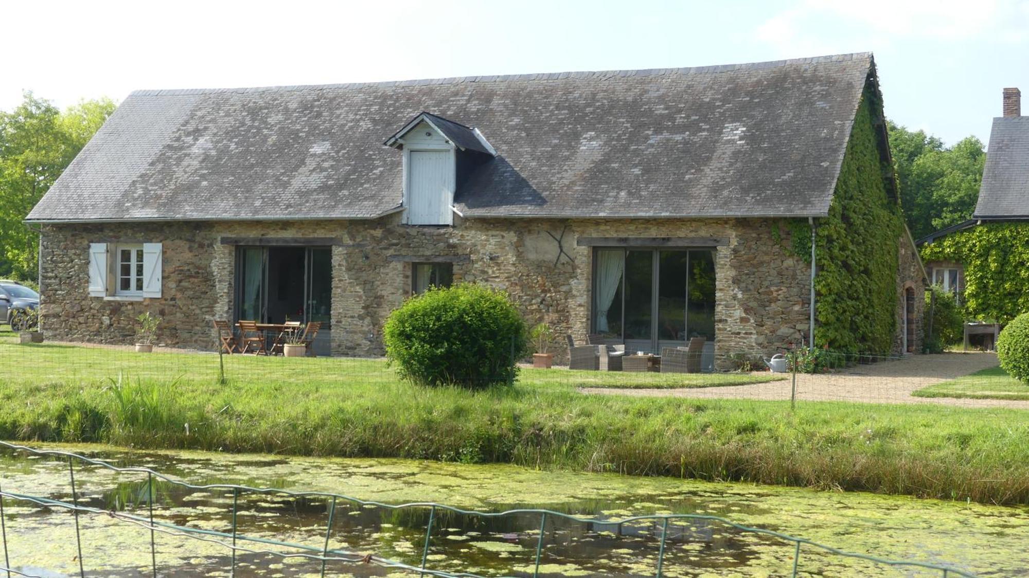 Bed and Breakfast La Petite Lande Ménil Exterior foto